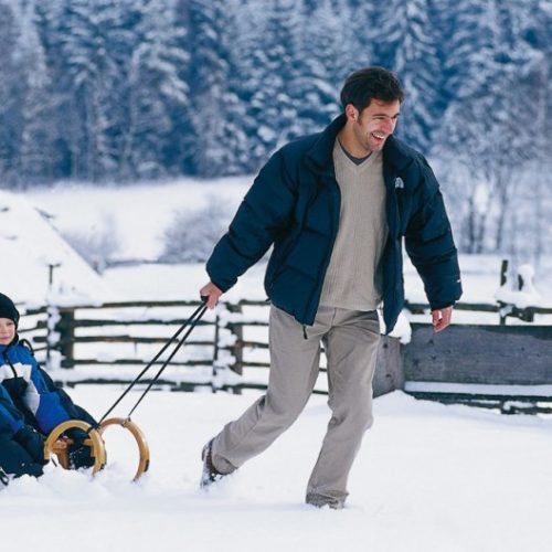 Familienurlaub im Winter mit Kindern
