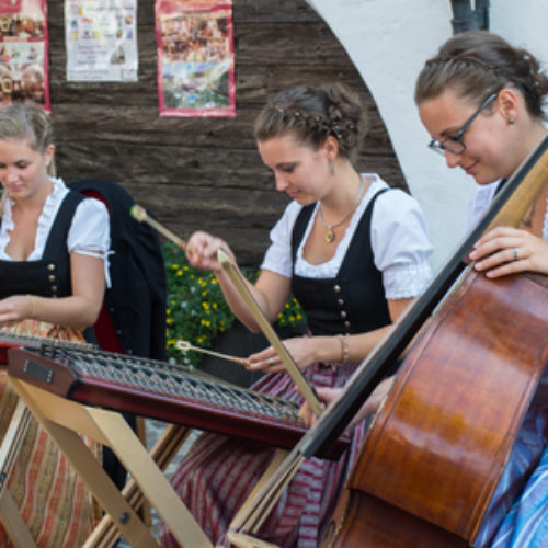 Handwerksfest Seefeld - Harfenmusik