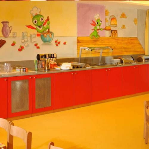 Speisesaal  für Kinder - Hotel Seefeld