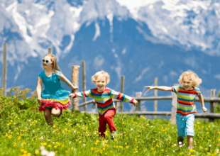 Wandern mit Kindern in den Alpen